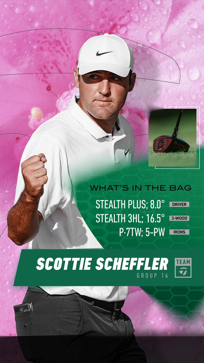 RyanLauder66's tweet photo. The Scheffler train just keeps on going.

World no.1 alone at the top at the masters. #TeamTaylorMade 

WITB: ⬇️ https://t.co/2LRBzlRB1c