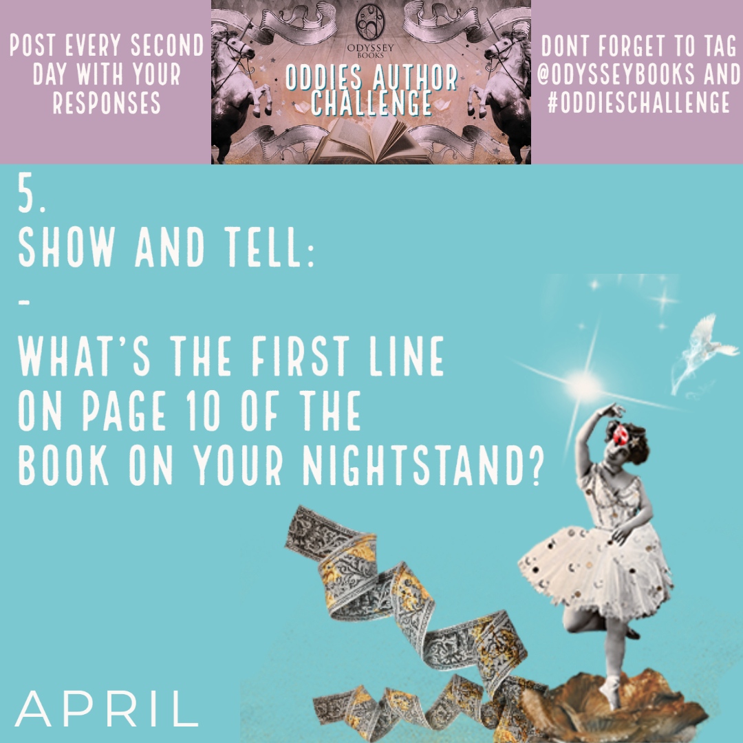 OdysseyBooks's tweet photo. Oddies Author Challenge no.5!
Open to all creatives, don't forget to tag us.

#oddieschallenge #writerschallnge #aprilchallenge #creativeposts #posteverysecondday #fifthchallenge #easterchallenge #easter #odysseybooks #readinglist #currentread #firstline https://t.co/Kqs0b8oBoZ