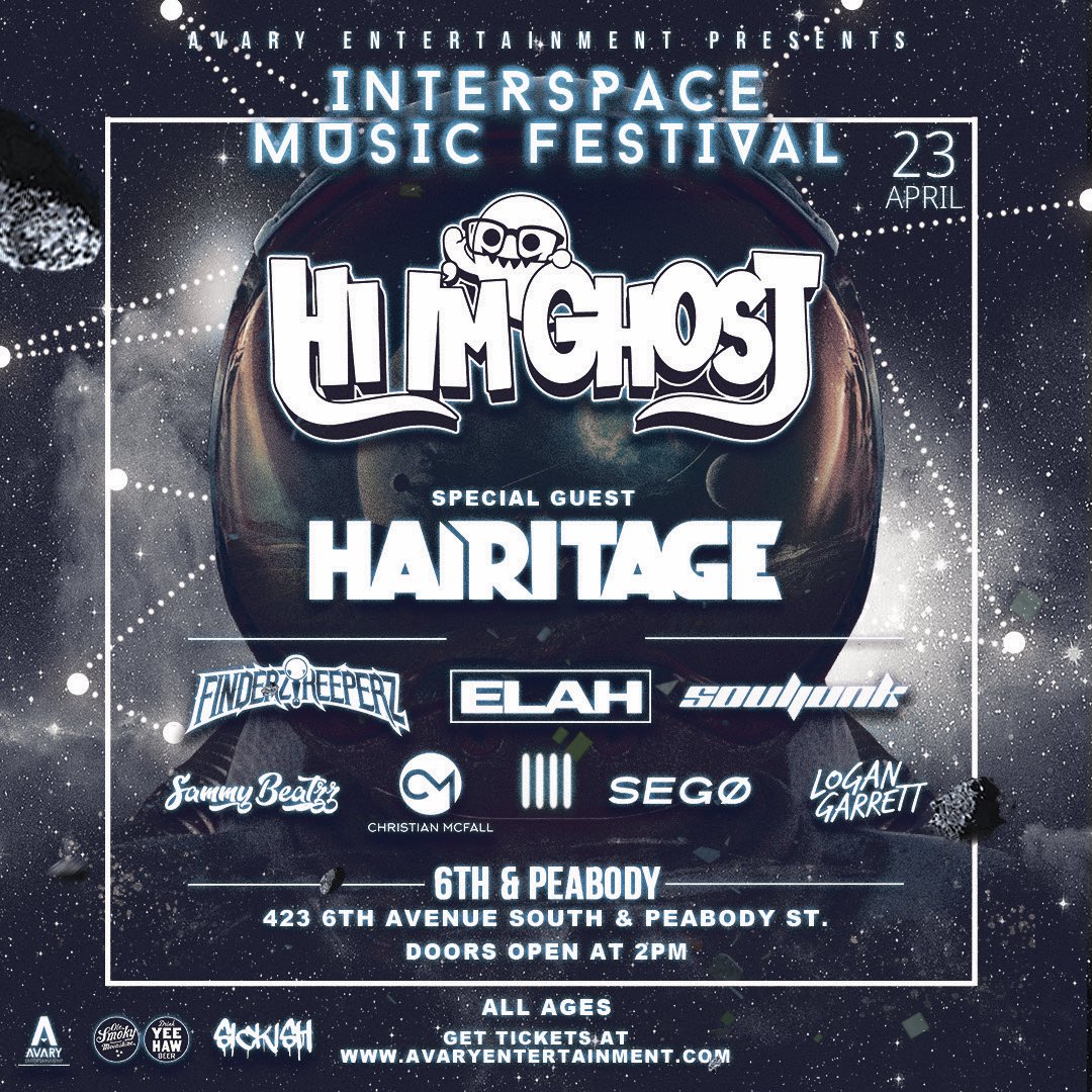 Festival announcement #2 is a go! Stoked to meet <a href="/hiimghostsound/">Hi I’m Ghost</a> as well as play with <a href="/HairitageMusic/">HAIRITAGE</a> again!