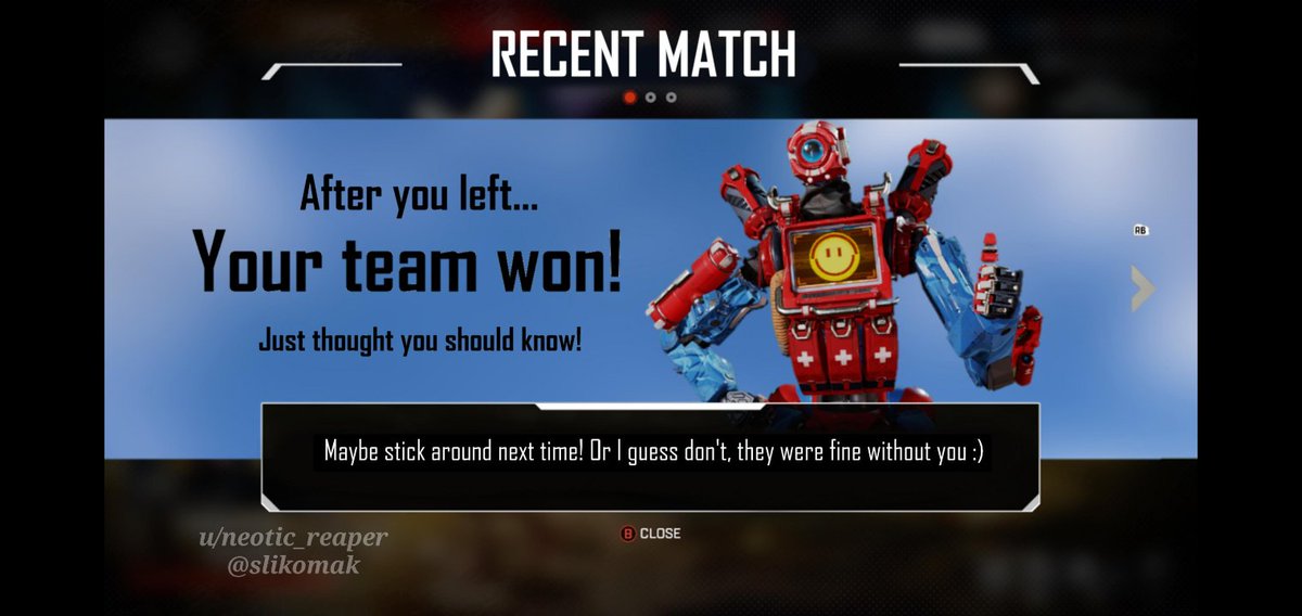 HisWattson's tweet photo. ??? 🤔 @PlayApex https://t.co/gg2N4KyvBI