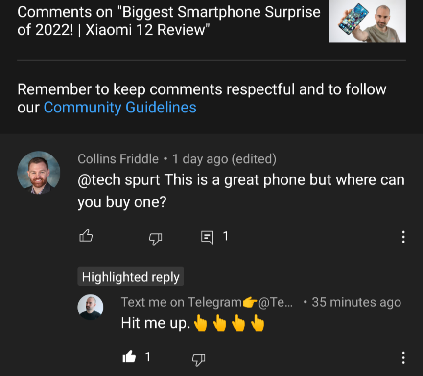 collinsfriddle's tweet photo. @TechSpurtVideo I think someone is spamming your account https://t.co/iS0sUXqyS8