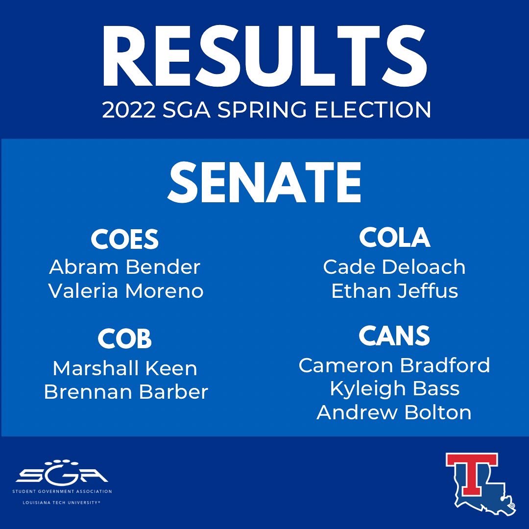 Louisiana Tech SGA tweet media