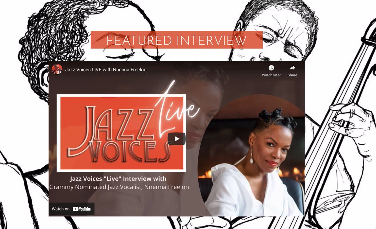JazzVoices1's tweet photo. @Kelli_Sings chatting it up with award winning vocalist, @OfficialNnenna! #jazzVoices #jazz #interviews #JazzAppreciationMonth #timeTraveler https://t.co/uBadLX9qEV