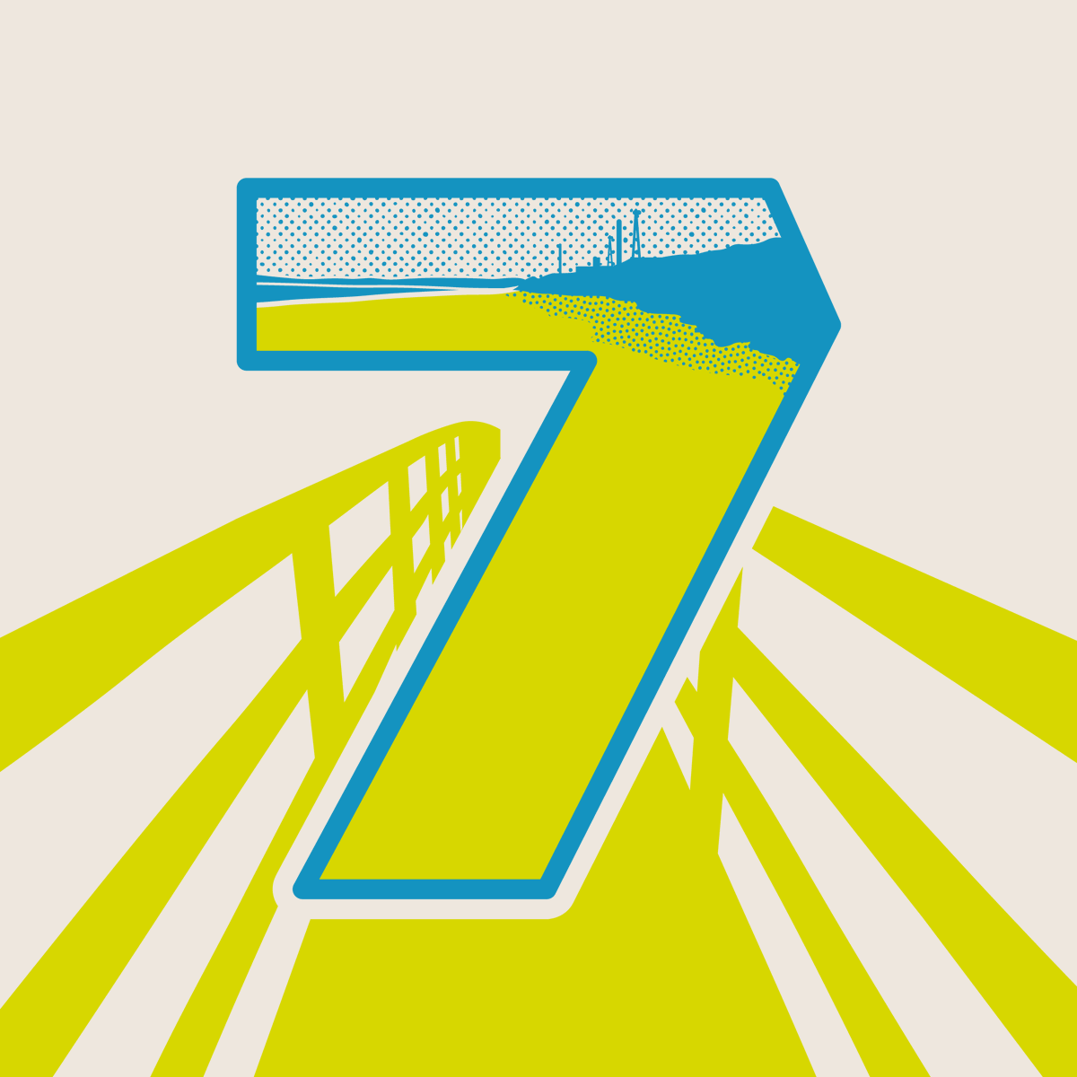 soradstudio's tweet photo. Morfa Beach. The second yet hidden beach of Port Talbot has stunning views of sand, sea and over 4 miles of coastal trail that take you to Kenfig National Nature Reserve.

#36daysoftype #36days_7 #36days #36daysoftype09 #morfabeach #margam #kenfig #porttalbot #illustration https://t.co/gOGvt9Y7xM
