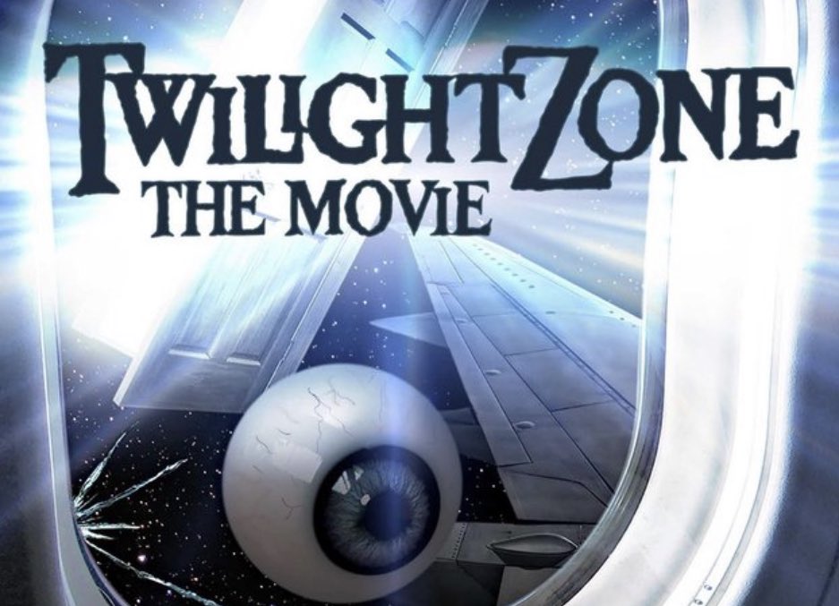 SciFiCoffee's tweet photo. What are you watching/writing/creating this #scififri? For us, the next stop is a dimension not only of sight and sound, but of mind!
Twilight Zone: The Movie (1983)
#scifi #scificoffee #movienight #writingcommmunity 🍿 🎥 🚀 https://t.co/8TmZXxr08m
