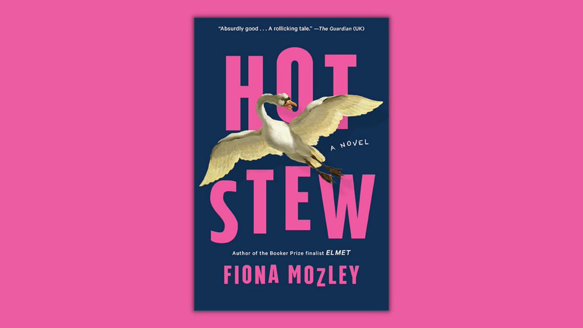 AlgonquinBooks's tweet photo. What are you reading this weekend? #HotStew by Fiona Mozley @FJMoz is out in #paperback now: https://t.co/jUIt6ZOMAY “Stunningly clever . . . Mozley’s vision of London, simultaneously ancient and deeply modern, is layered with mystery and packed with humanity" - @EW https://t.co/Y8NCzgFZpy