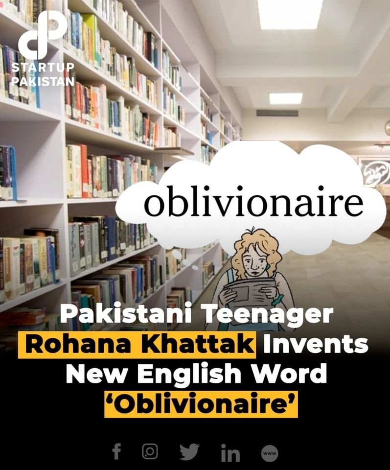 DrAmjadsaqib1's tweet photo. Do we still need evidence of talent &amp; creativity in our youth. A 16 year old Islamabad girl won New York Times world challenge award by inventing a word "oblivionaire" which means a billionaire who is blind to disparity &amp; inequality his wealth is creating. Thanks @Shahid_H_Raja https://t.co/9IHjJcPDAb
