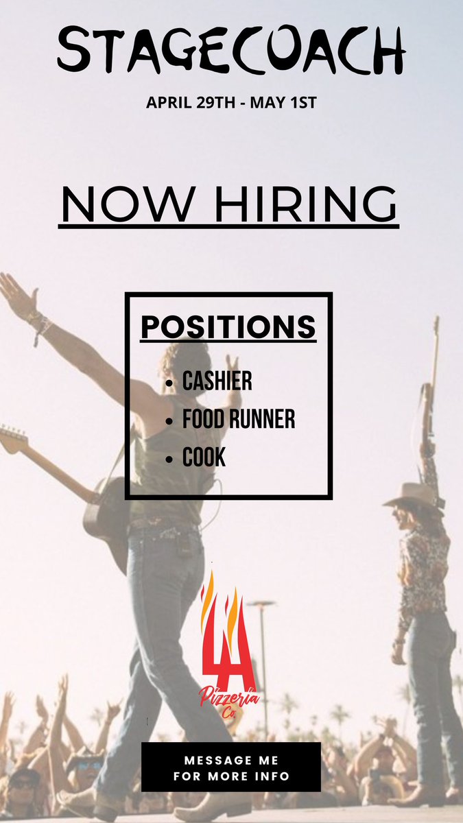 doublebots's tweet photo. I am hiring for stagecoach dm me! https://t.co/4G909hHxHr