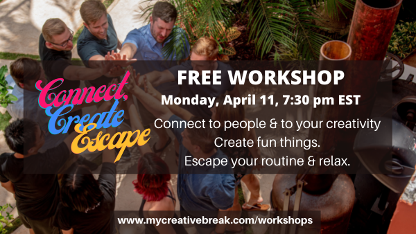 mycreativebreak's tweet photo. Looking to beat the Monday blues, meet new people or find new #hobbies? Join our free workshop / community connect session. You'll have a blast! Sign up: https://t.co/CBDrxywlTg #MondayMotivaton #meetup #community #creatives #mentalhealth https://t.co/k9UdOiebff