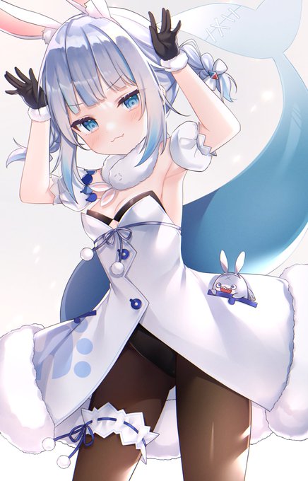 🐰gura!
#自分が何度も投稿してしまう画像 #gawrt 