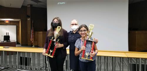 ARCESYISD's tweet image. We would like to congratulate our very own Alexa and Anahi. These wonderful young ladies rocked the Spanish Spelling Bee District Competition. Alexa finished in first place and Anahi in 2nd place. Thank you for representing ARC. We are very proud of you!!! @YsletaISD #THEDISTRICT