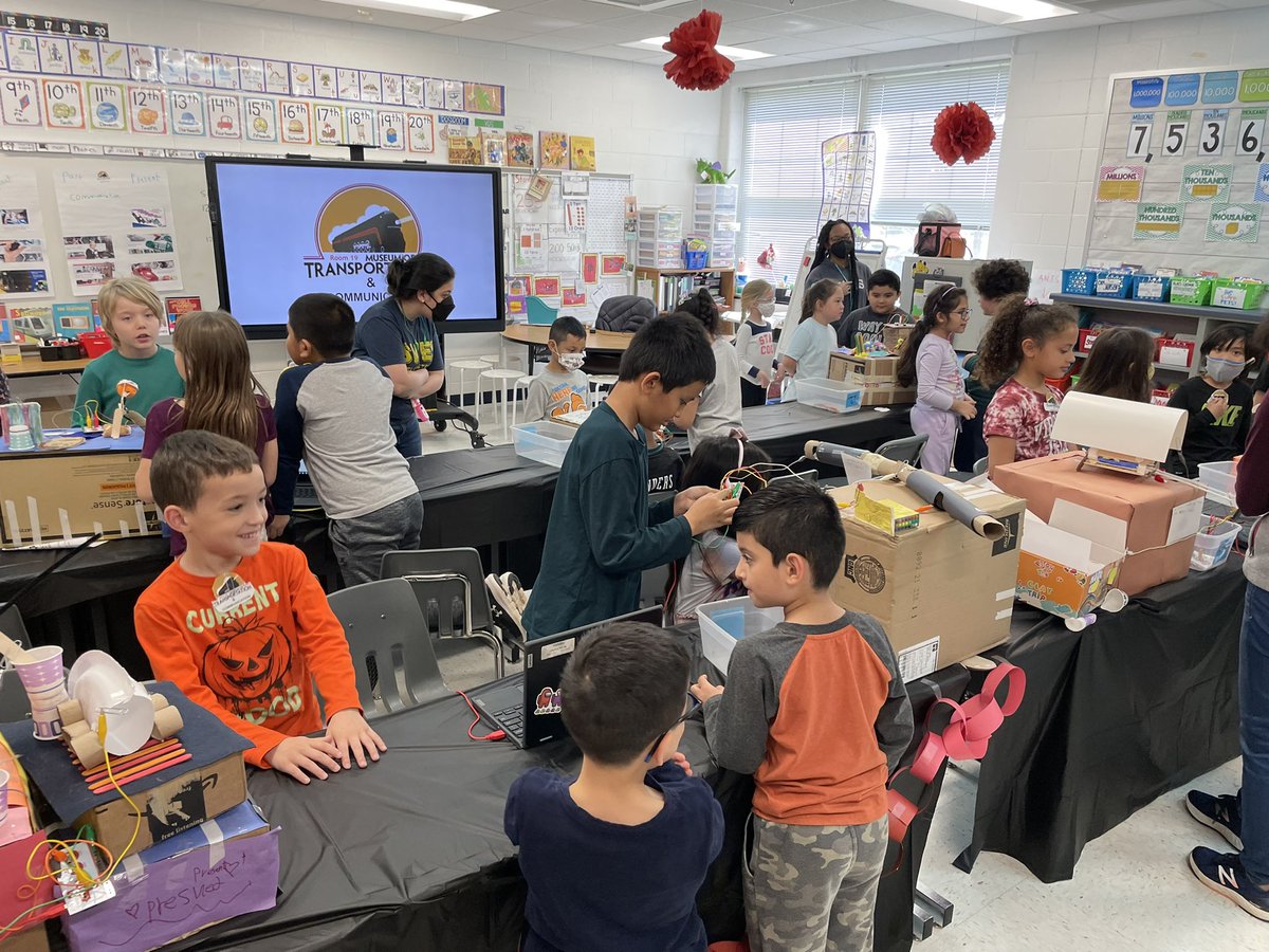mrsfredrikson's tweet photo. The firsties had the best time learning at the Transportation and Communication Museum! Thank you @MissRasmussenVA @MrsFahimIFT https://t.co/D7KFHwVCgt
