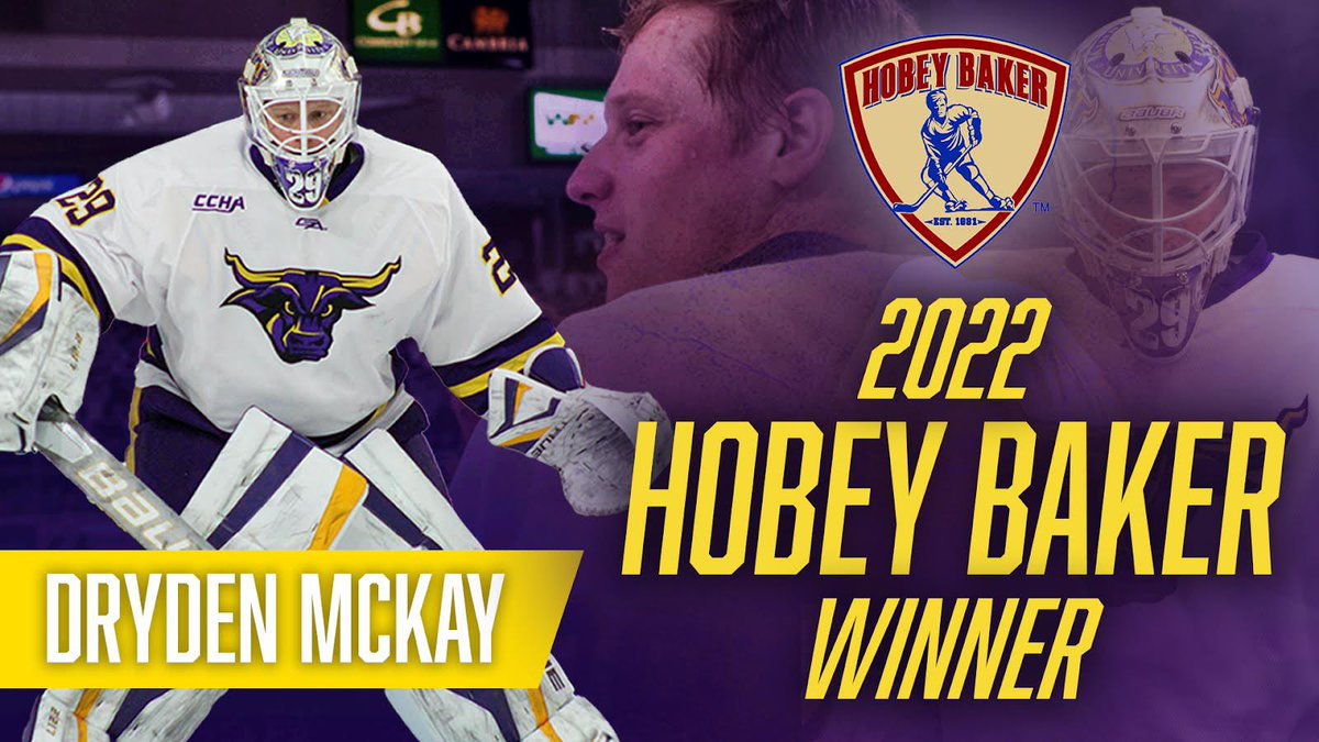 THE BRICKWALL! Dryden McKay is your 2022 Hobey Baker Winner 🏆😈