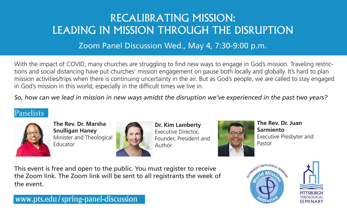 BalaKhyllep's tweet photo. Please join us for this important conversation on how to reengage in God’s mission!!! Learn more and register here https://t.co/m6jJ3oQC28 #recalibrating #Godmission #leadingindisruption @pghseminary @juanjsarmiento https://t.co/mcl5bTd54g