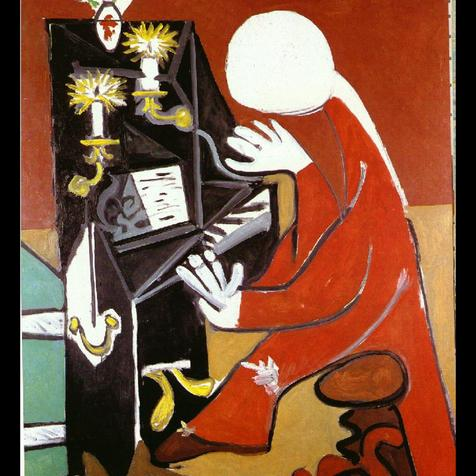 HafedhHemayed's tweet photo. 'The piano (Velazquez)' 1957 via @instagram
#pablo #picasso #pablopicasso #ThepianoVelazquez #cubism #Lateryears #genrepainting #cubism #postimpressionism #neoclassicism #surrealism #artofinstagram #onlinemuseum #artgallery #painting #drawing #artcollection #picassocollection https://t.co/7NRbgUBT3R
