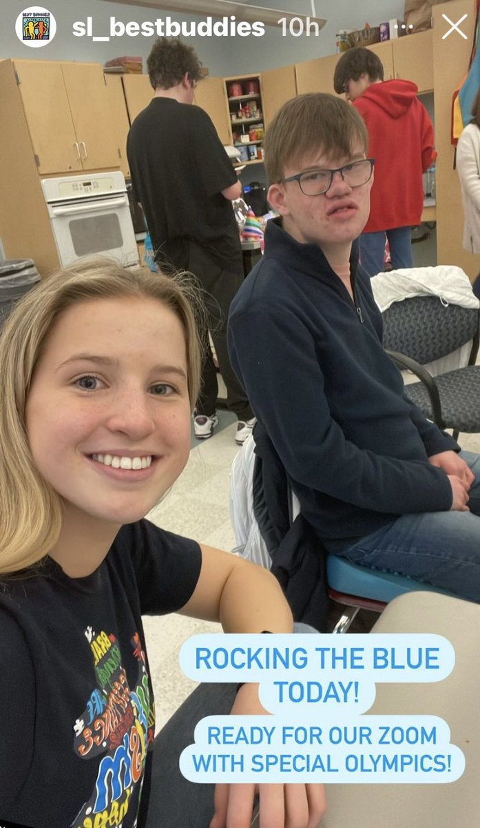FrazierSpecEd's tweet image. Rocking the 💙blue💙 for our Best Buddies’ Autism Acceptance Day while prepping for our Special Olympics’ Virtual inclusion Leadership Conference. #WeChooseToInclude