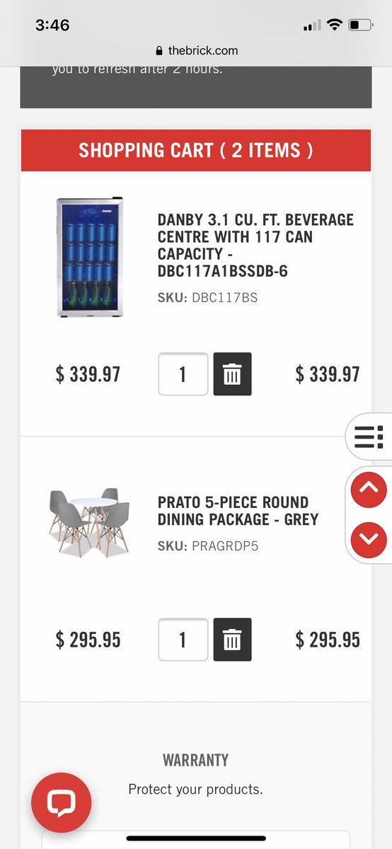 PhotosBySHill's tweet photo. @TheBrick what gives ! A 91% price increase in a few months ?!? How is this fair or honest, I wanted to buy this an now it’s not even an option. I hope you will honor the original price! https://t.co/GxBbGaItTX