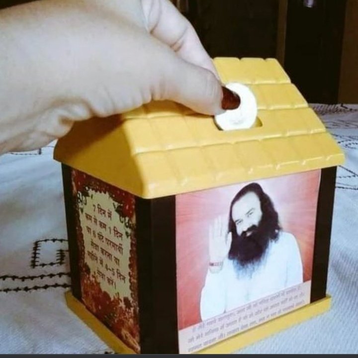 NavneetRathor9's tweet photo. #StartWith1 
Saint Gurmeet Ram Rahim Ji की प्रेरणा से डेरा सच्चा सौदा के अनुयाई दान के रुप में प्रतिदिन  1 रुपया अलग रखते हैं और इस तरह गरीब और जरूरतमंद के कल्याण के लिए बचाए गए धन का उपयोग करते हैं
@DSSNewsUpdates https://t.co/9V5swnjF1h