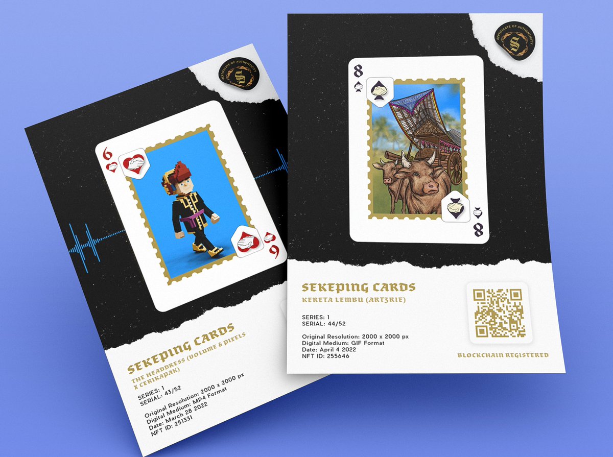 Sekeping Cards ♣️ tweet media