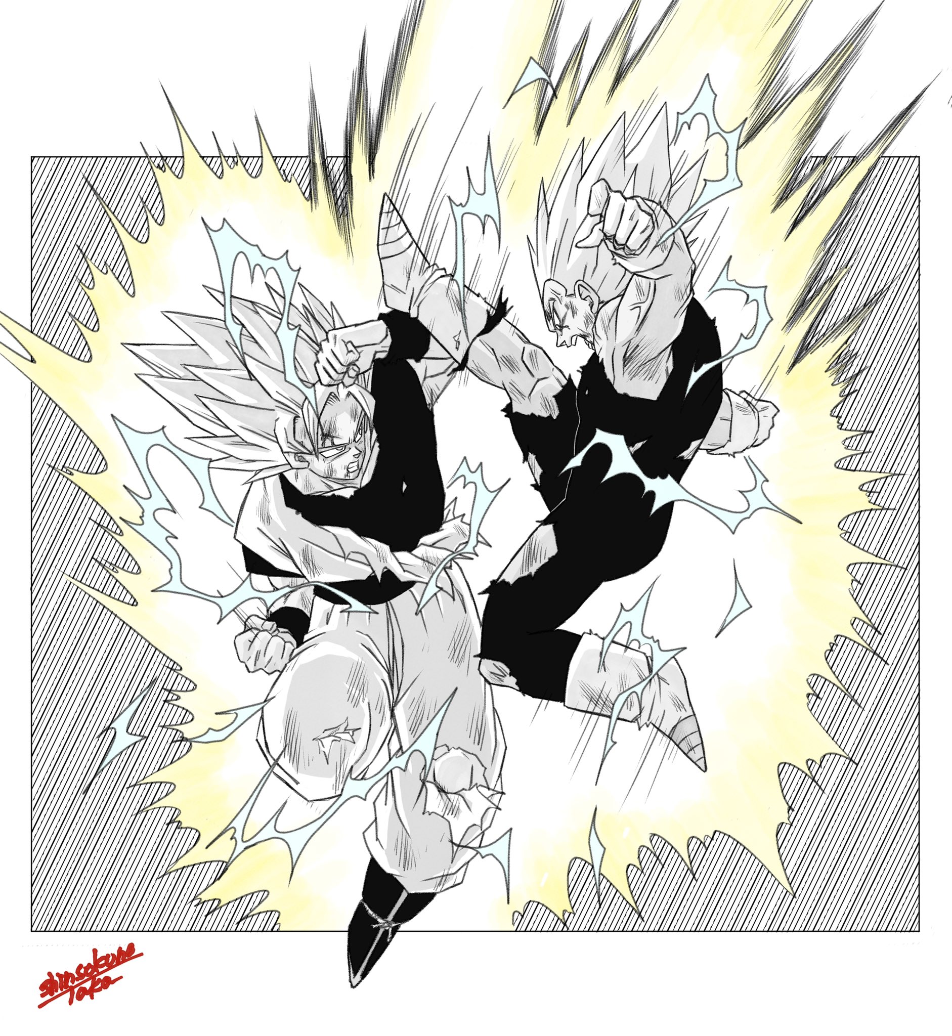 ドラゴンボールイタジャガベジータ、悟空超サイヤ人2vs魔人 ドラゴンボールイタジャガベジータ、悟空超サイヤ人2vs魔人
