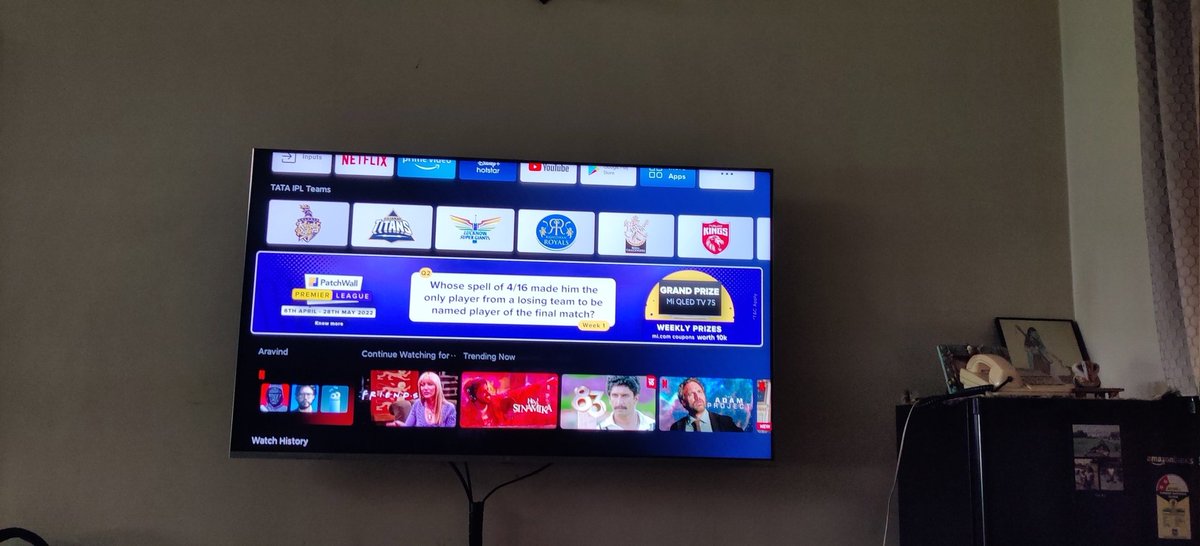 paravindkumar's tweet photo. @XiaomiIndia it's Jumbo
#PatchWallPremierLeague https://t.co/qwvRQ6WVMo