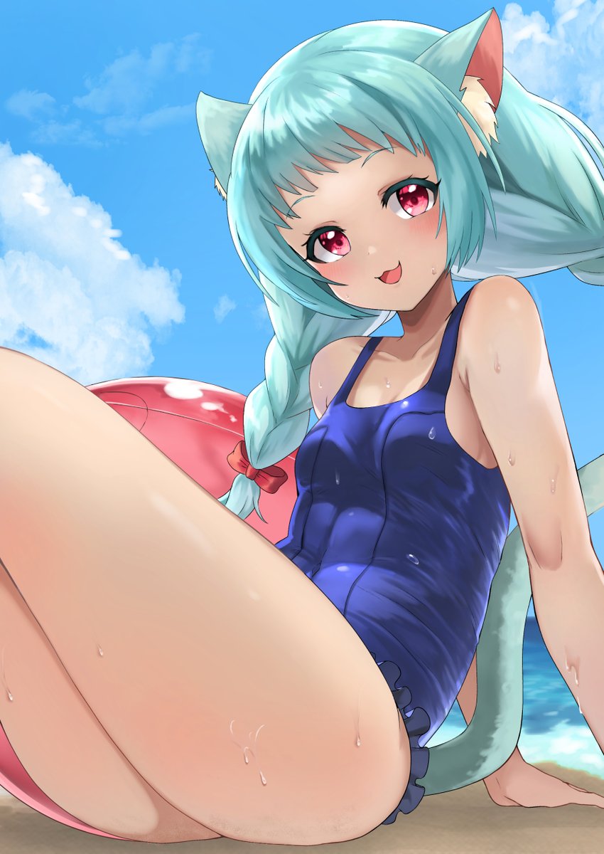 「ジズ「すこしおやすみしたらおにいたんも一緒に泳ご?」 」|ティラノりんこ🔞4/23 叡大祭オンラインのイラスト