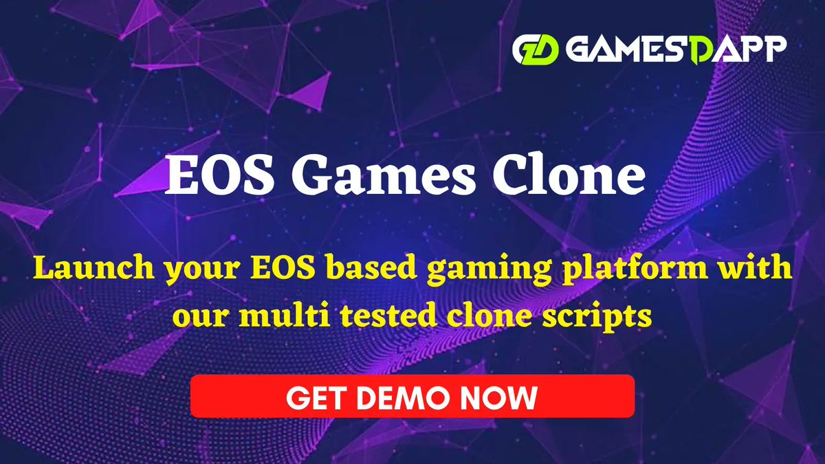 GamesDapp's tweet image. One of the most exciting things about the #EOSblockchain in #gaming is players can engage more. It&apos;s the right time to launch your own #NFTGame or #MetaverseGame on the #EOS network.
Book your own #eosgameclone now &amp;gt;&amp;gt;&amp;gt; buff.ly/38BAVsh
#blockchaingames #EOSGames