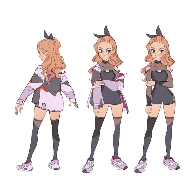Took a while but HOPEFULLY i'll like it enough in the future to keep it this way. I've always wanted to portray my OCs in their 'canon' artstyle given they were in a show or comic 