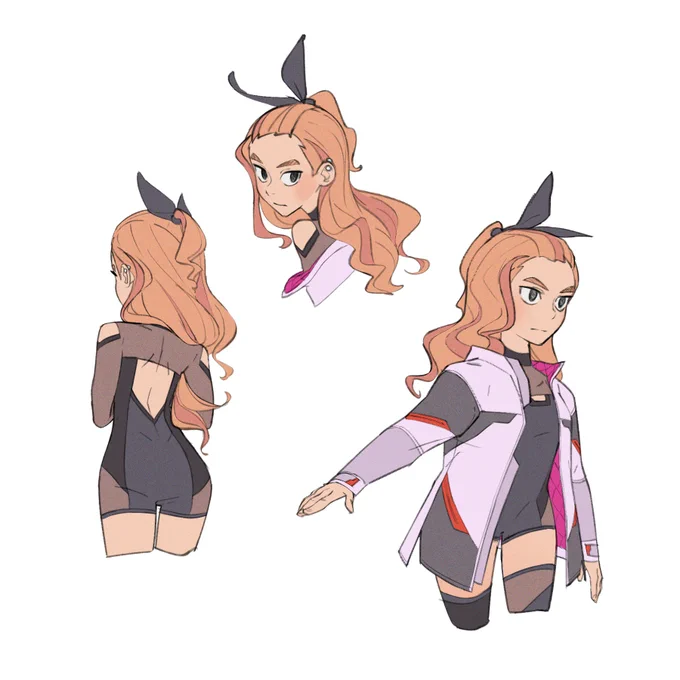 Took a while but HOPEFULLY i'll like it enough in the future to keep it this way. I've always wanted to portray my OCs in their 'canon' artstyle given they were in a show or comic 