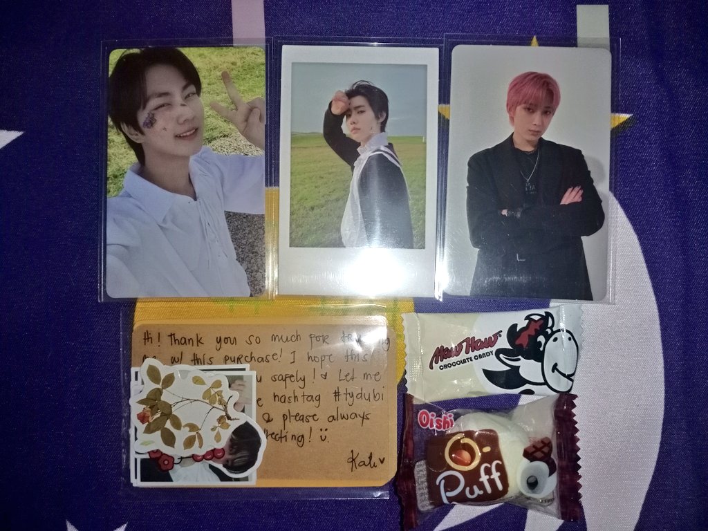 jaemniki's tweet photo. — 💌
hello po @dubicarts !! Jungwon yet set arrived na po ❤ Thank you so much for letting us adopt these cute peeps and packing them securely 🥺❤ laging smooth and fast transaction po sa inyo hihi until our next budol po tysm <3
#tydubi https://t.co/v6YnGNspxj