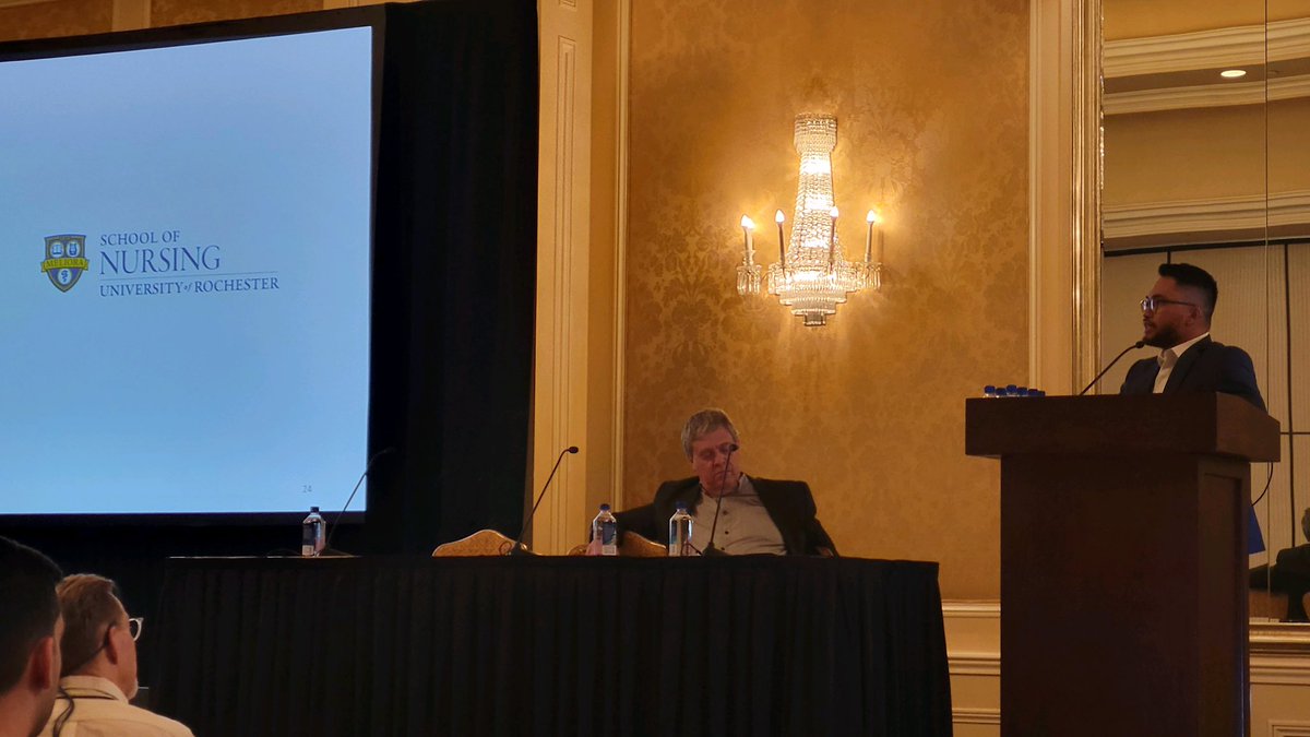 merci_deez's tweet photo. University of Rochester has a big presence here at #ISCE2022. #meliora! @UofRSON  Dr Suba fielding questions from the audience 👏👏👏 https://t.co/fo51bw9Cfd