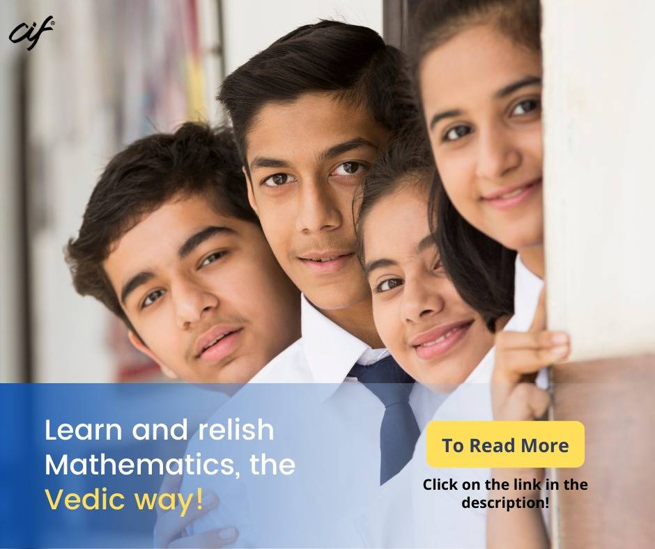 ciftweets's tweet image. Hari Om. #VedicMaths &apos;22 (for ages 11-13) &amp;amp; #VedicMathrix &apos;22 (12+ yrs) are online camps for maths enthusiasts! The camps are conducted by Sri Vinay Nair. Learn &amp;amp; relish maths through fun ways to improve speed &amp;amp; have a nuanced understanding. Read more:
bit.ly/vedicmathscamp…