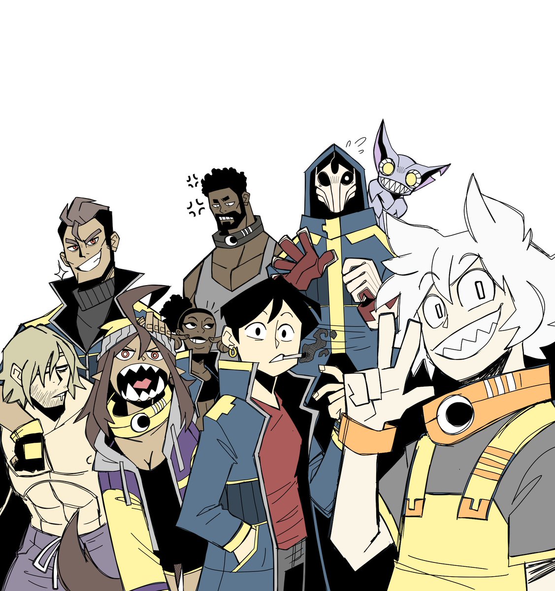 Hoping to get back to work on K9 soon!
So if you have any questions or comments about the series thus far lemme know in the replies!
And if you haven't started reading you can at https://t.co/JksWm8DQhm