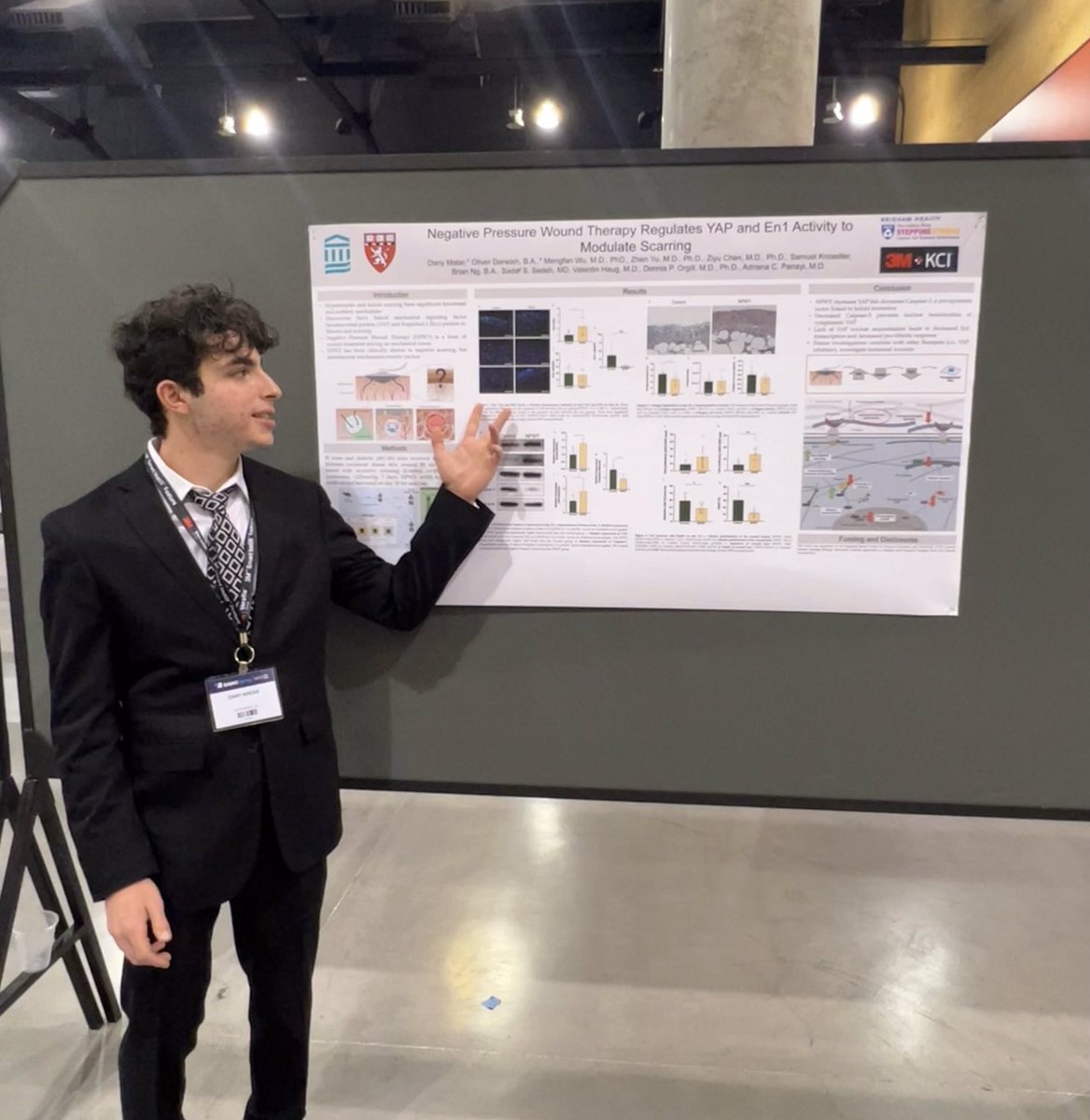 therapeuticAI's tweet photo. Excited to present our @steppingstrong1-funded work this weekend at Spring SAWC 2022! We were the first to investigate how #NPWT regulates #scarring and #fibrosis in a mouse model.
@DanyYMatar @MengfanWu3 @AdrianaPanayiMD @BrighamResearch @harvardmed https://t.co/uLch3jwqR6