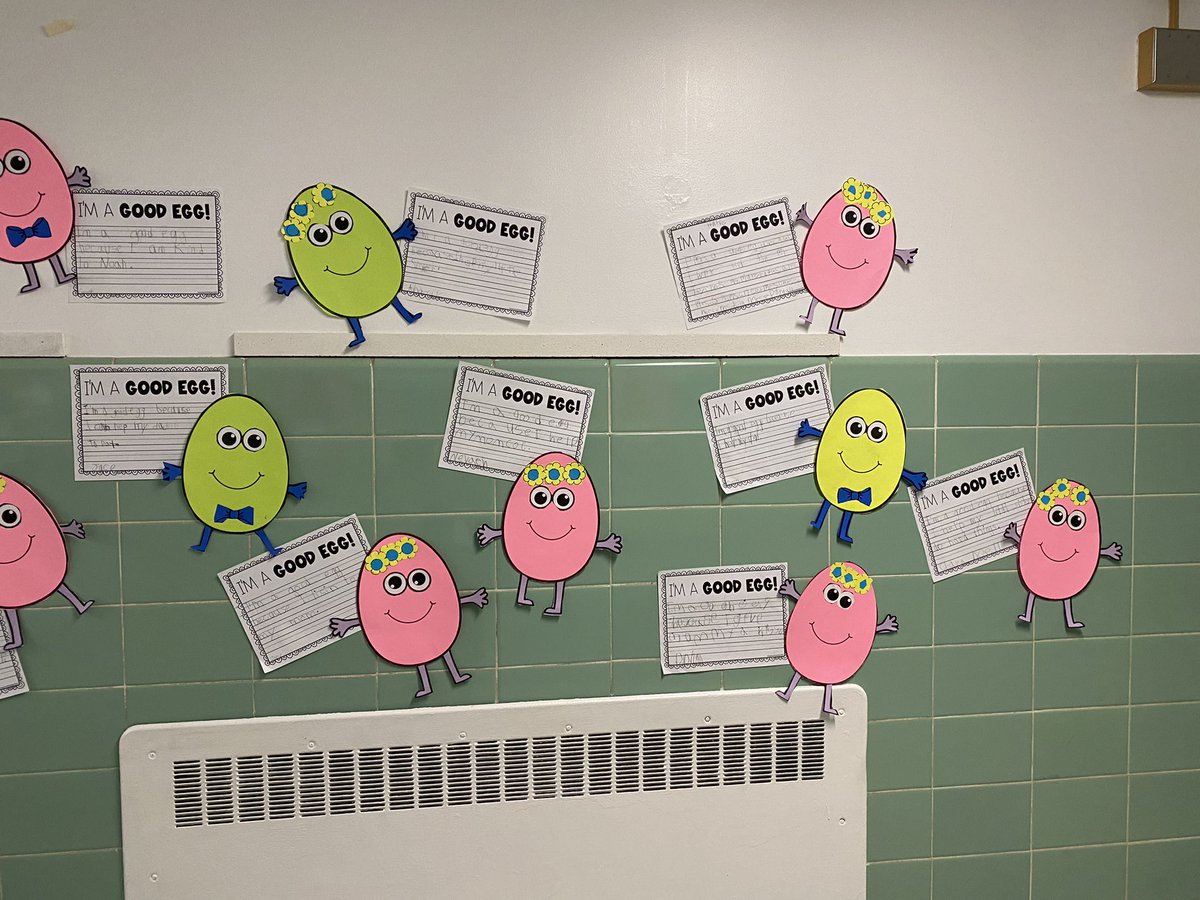 We are all good eggs in room 9!