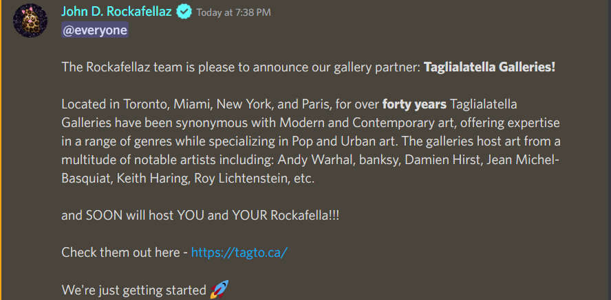 Just announced in our discord. Get in while you can!

discord.gg/XcXGNqJzHv