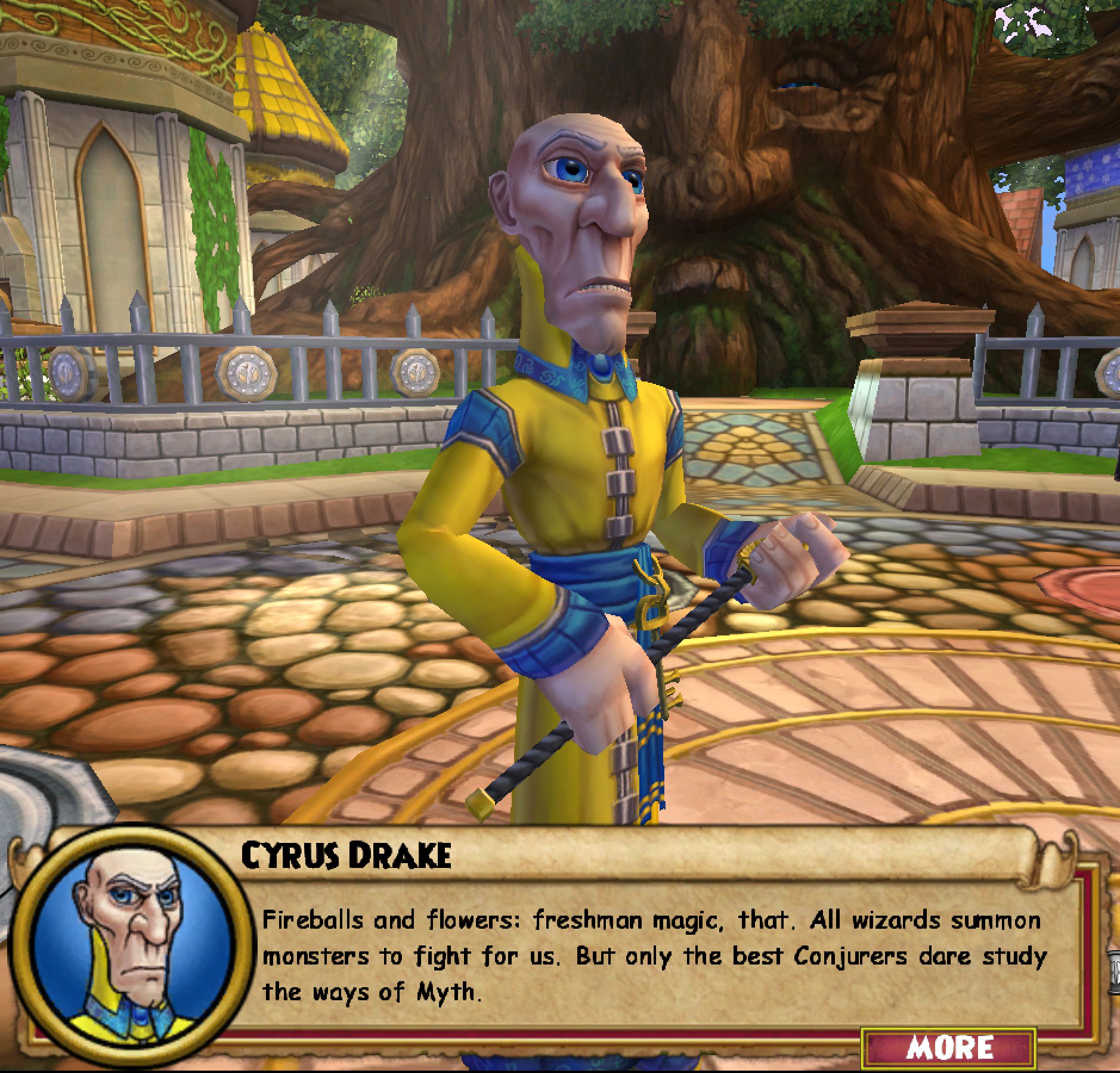 Mel 🏳️‍🌈 She/they on Twitter "cyrus drake is the drama, he is the moment Wizard101 