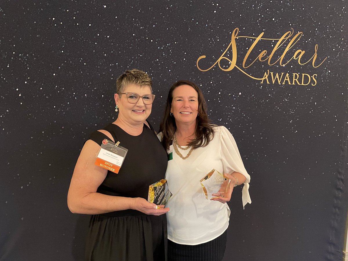 Congratulations Principal Karen Verano for being our East Learning Community Principal of the Year and Ms. Linda Blazquez for being the East Learning Community Support Person of the Year! <a href="/AzaleaPark_OCPS/">AzaleaParkES_OCPS</a> <a href="/OcpsEast/">OCPS East</a>