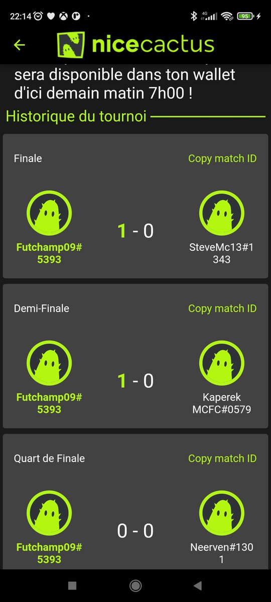 futchamp09's tweet photo. Ma toute première participation à la ultimate cup ... Et qui l'aurait cru on remporte la finale contre un streameur anglais ;) 

Par contre demi finale j'ai gagné 4/1 le mec a rage quitte à la 80 ieme je comprends pas pourquoi 1/0? 

On prépare FIFA 23.
@DinoFamilyES https://t.co/8OrdHzEdHz