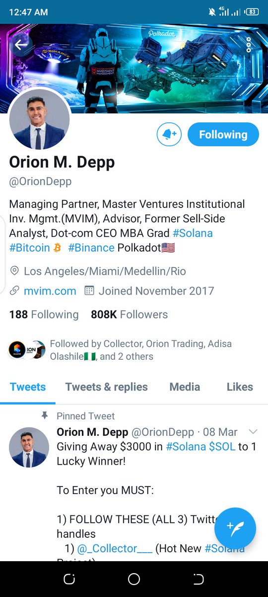Abosede1810's tweet photo. @OrionDepp @_Collector___ @Orion__Trading Done https://t.co/EagxeMV6xQ