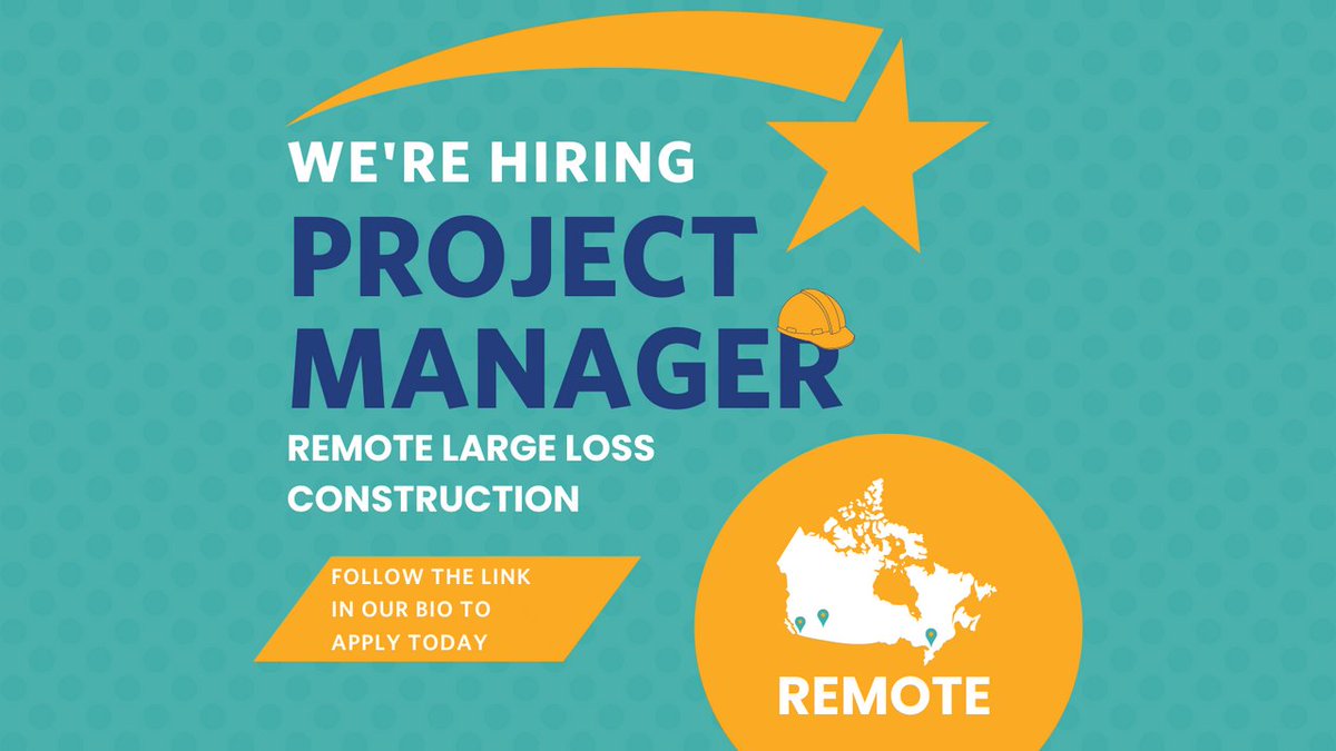 Join the team that gets the JOB DONE RIGHT™️ We're hiring for a Project Manager, Restoration Crew Chief, Restoration Technician, Carpenters, and drywallers

prostarrestoration.ca/careers/ for complete post or apply by E-mail at resumes@prostarcleaning.com 

#calgaryjobs #albertajobs