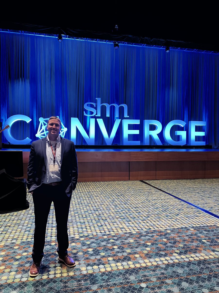 Had a great first day at #SHMConverge! Got to learn from some of the leaders in hospital medicine. Looking forward to another full day tomorrow! #meded #hospitalmed @NivaasThanoo