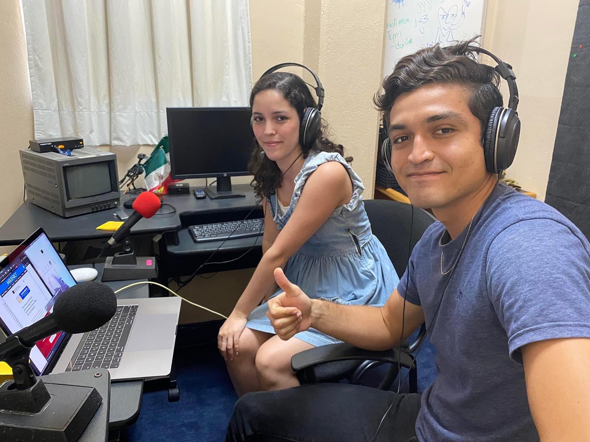 LSCUN_Radio's tweet photo. Así concluye la semana de transmisiones🎙¡Sintonízanos nuevamente el 25 de abril! Nuestros locutores se van de vacaciones 🤭 #ComunidadEnFrecuencia #LSCR https://t.co/0dImm6HUly