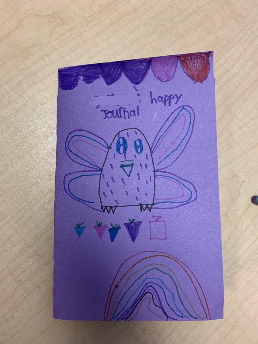 AMollenhauer_'s tweet photo. Putting my UBC inquiry project into practice - incorporating movement and mindfulness into the classroom. Students made gratitude journals last week and did their first journal entry today! #UBCBEd2022 https://t.co/UlZkus0x57