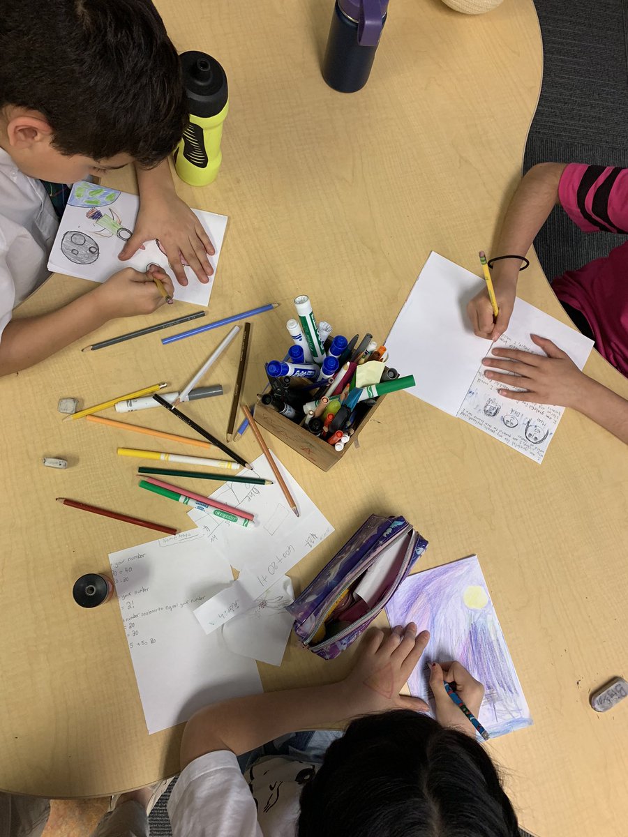 Putting my UBC inquiry project into practice - incorporating movement and mindfulness into the classroom. Students made gratitude journals last week and did their first journal entry today! #UBCBEd2022