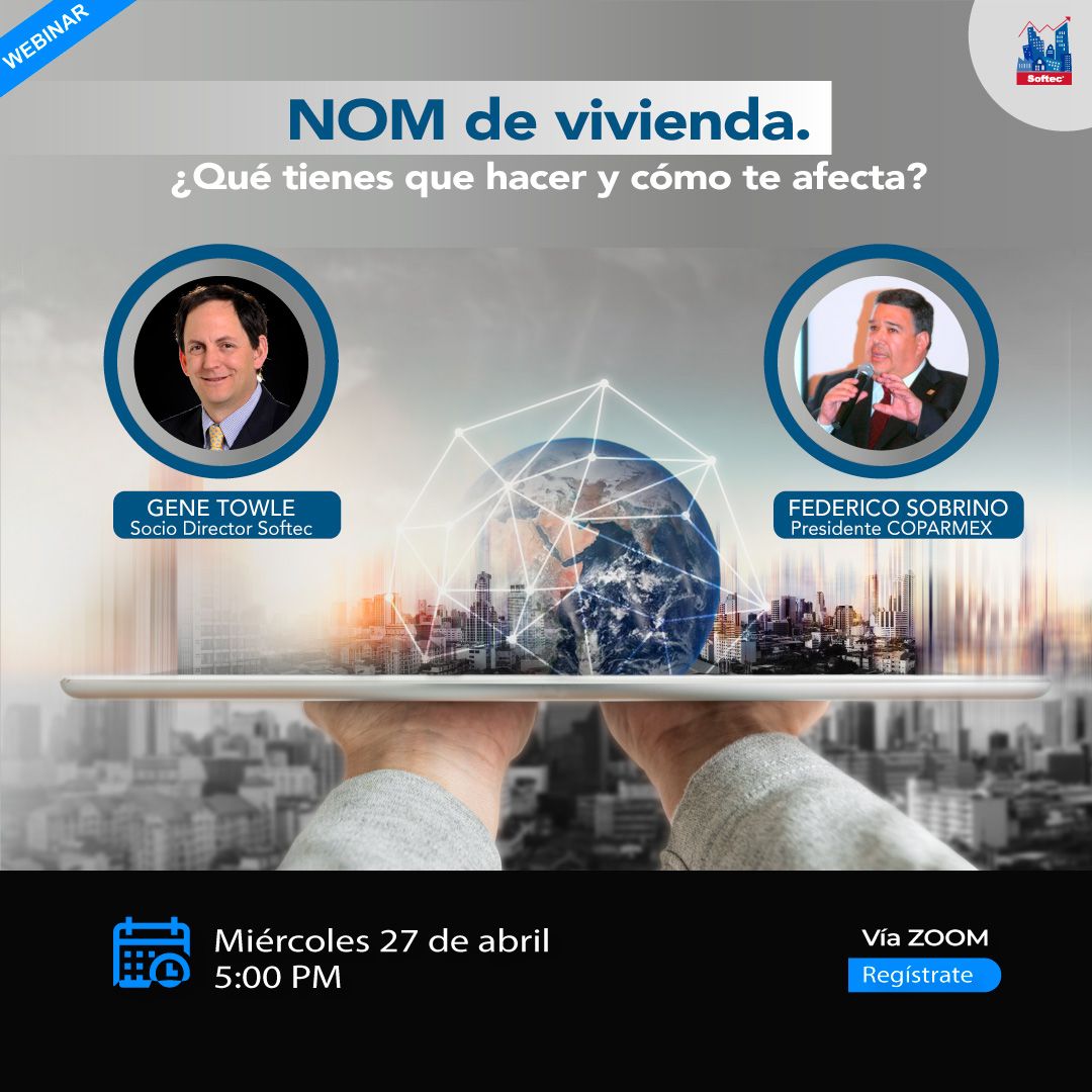 softecmex's tweet photo. #webinargratuito | 🔹Acompaña a #Genetowle en el Webinar donde hablaremos Todo sobre la NOM de vivienda🔹
📲Registrate aquí: https://t.co/0BABx9vwrH
#taller #NOM #vivienda #inmobiliaria #desarrollo #desarrollador #contructora #contructor https://t.co/Vnphth1cuU