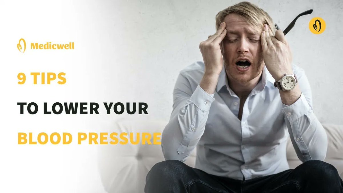 themedicwell's tweet photo. If you've been diagnosed with #HighBloodPressure, you might have questions or concerns about taking medication to bring your numbers down.

Lifestyle plays an important role in treating your #BloodPressure.

Let us discuss 9 Tips To #LowerYourBloodPressure
https://t.co/Faw2Jf7bS6 https://t.co/R361ACERSW