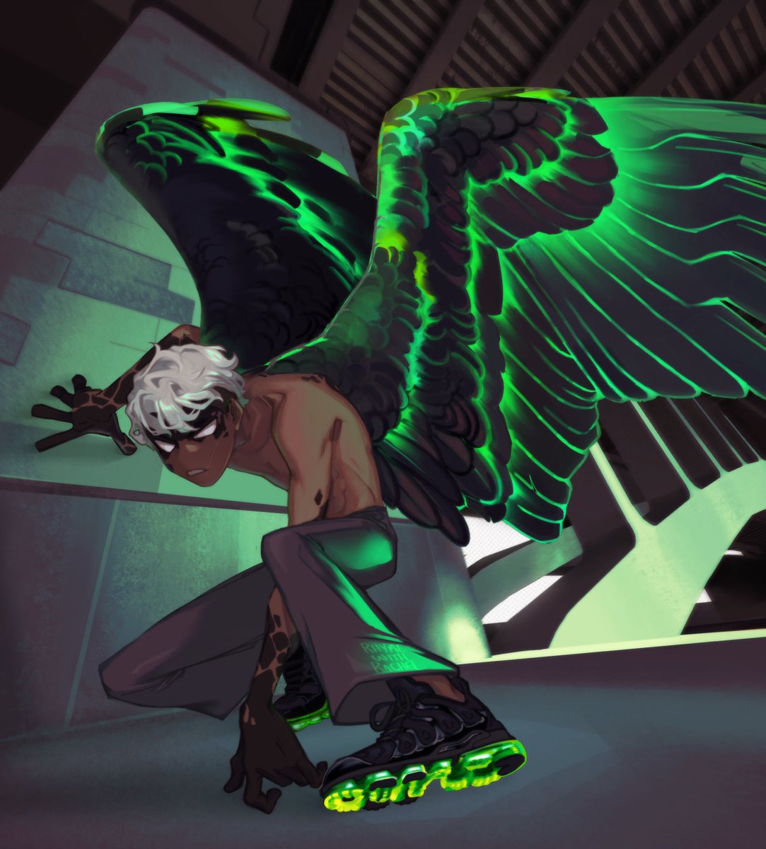 too much monster energy I guess #oc