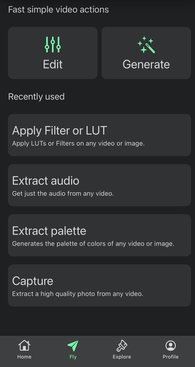 filma_app's tweet photo. v3.5 is out introducing Filma Fly. Quick, fast and easy actions for your daily basic media editing tasks such as:
- Grab a high quality pic from a vid
- Extract audio from any vid
- Create a GIF from any vid
- And + …

#inspireothers #filmaapp #bestvideoeditor #justusefilma https://t.co/gWR2gKmi3K