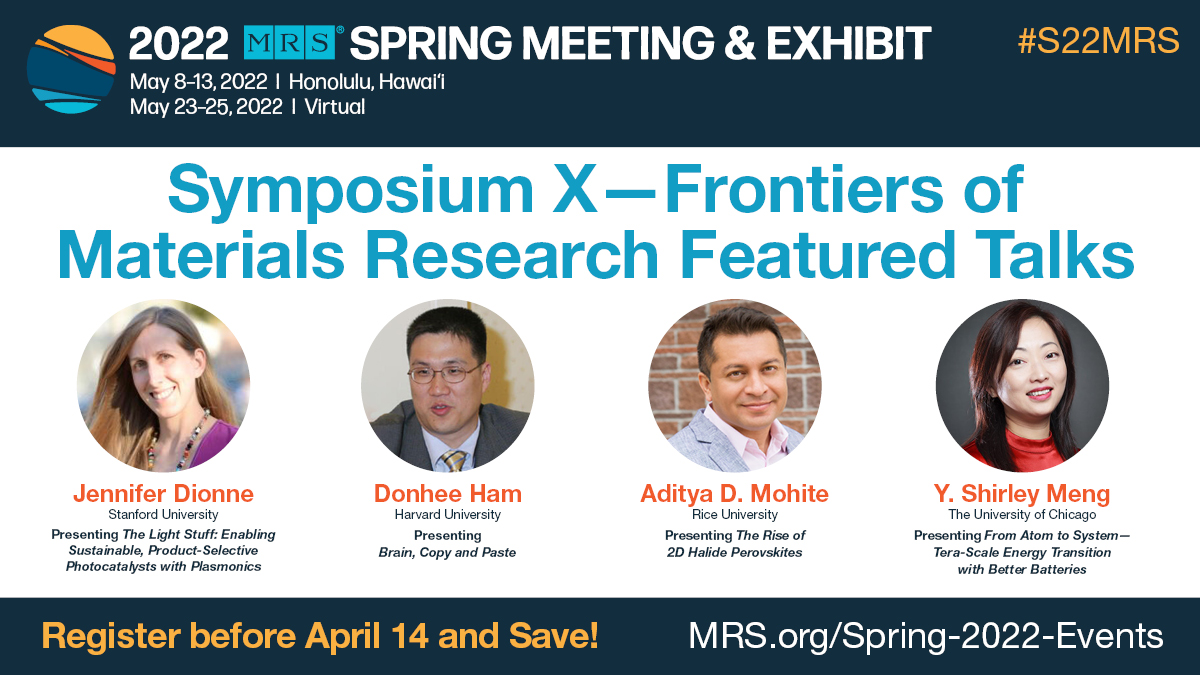 Materials_MRS's tweet photo. What's happening at #S22MRS >> https://t.co/fqMr0OxMkm #materialsscience #scienceresearch #Photocatalysts #engineering #neuronalnetwork #2DHalide #energy #betterbatteries https://t.co/6K5HAzv4UA